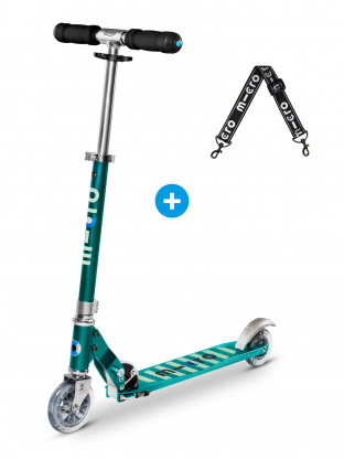 Micro Sprite Bleu Pétrole Grip Rayé