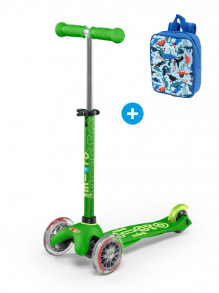 Trottinette 3 roues Mini Micro Deluxe Vert