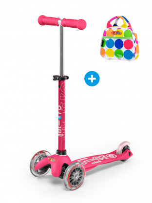 Trottinette 3 roues Mini Micro Deluxe Rose