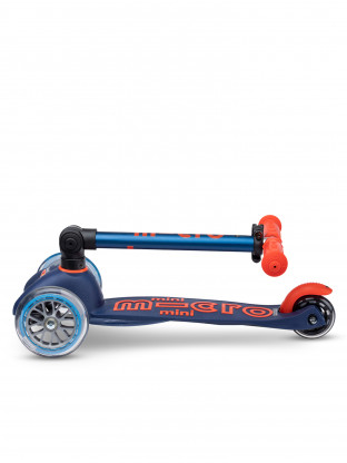 Trottinette Mini Micro Deluxe pliable Bleu Océan pliable