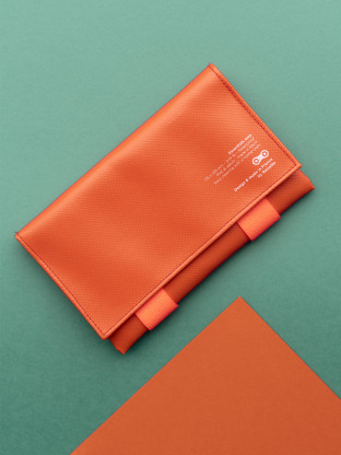 Véloche orange pour vélo