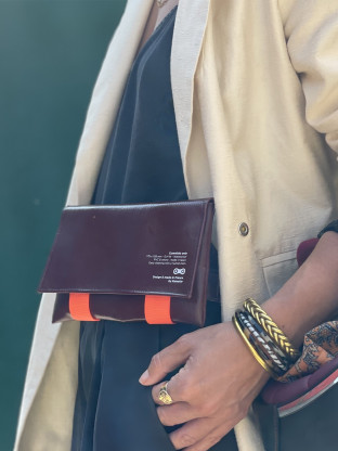 Véloche orange pour vélo