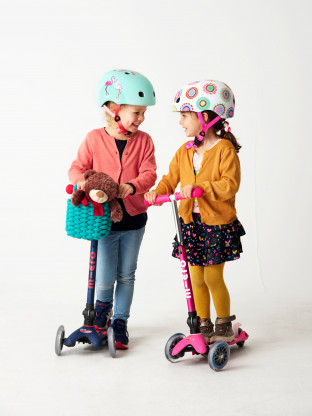 Trottinette Mini Micro Deluxe pliable Bleu Océan pliable