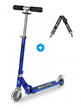 Trottinette Micro Sprite Bleu Saphir LED
