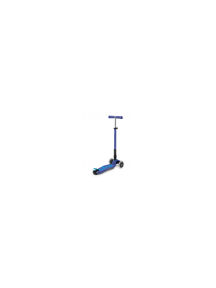 Trottinette enfant Maxi Micro Deluxe pliable Bleu Navy LED - Presque Parfaits
