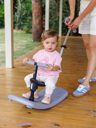 Trottinette évolutive Mini Micro Rock & Go Lavande LED