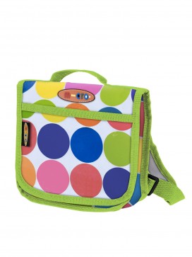 Petit Sac à Dos Pois Fluo