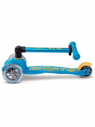 Trottinette Mini Micro Deluxe pliable Bleu Océan pliable