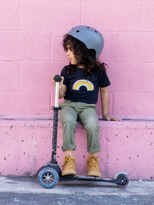 Trottinette 3 roues Mini Micro Deluxe Noir