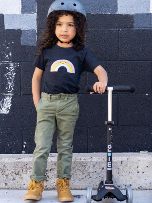 Trottinette 3 roues Mini Micro Deluxe Noir