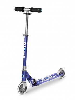 Trottinette Micro Sprite Bleu Saphir Grip Rayé
