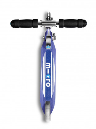 Trottinette Micro Sprite Bleu Saphir Grip Rayé