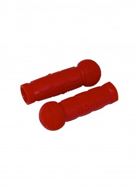 Poignées trottinette rouges lot de 2