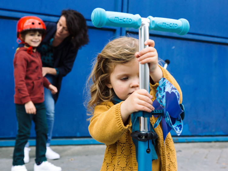 Colonne de direction rose