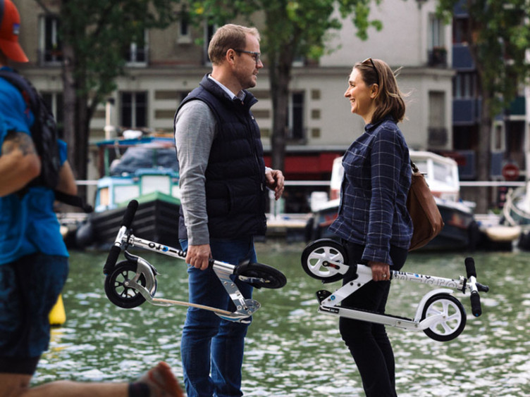 Barre de direction (tube haut inclus) sans poignées, sans joystick